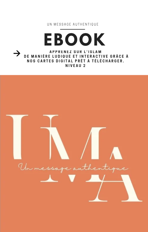 Ebook Quiz Islam – Niveau 2 : (50 cartes quiz + 10 cartes éducatives)