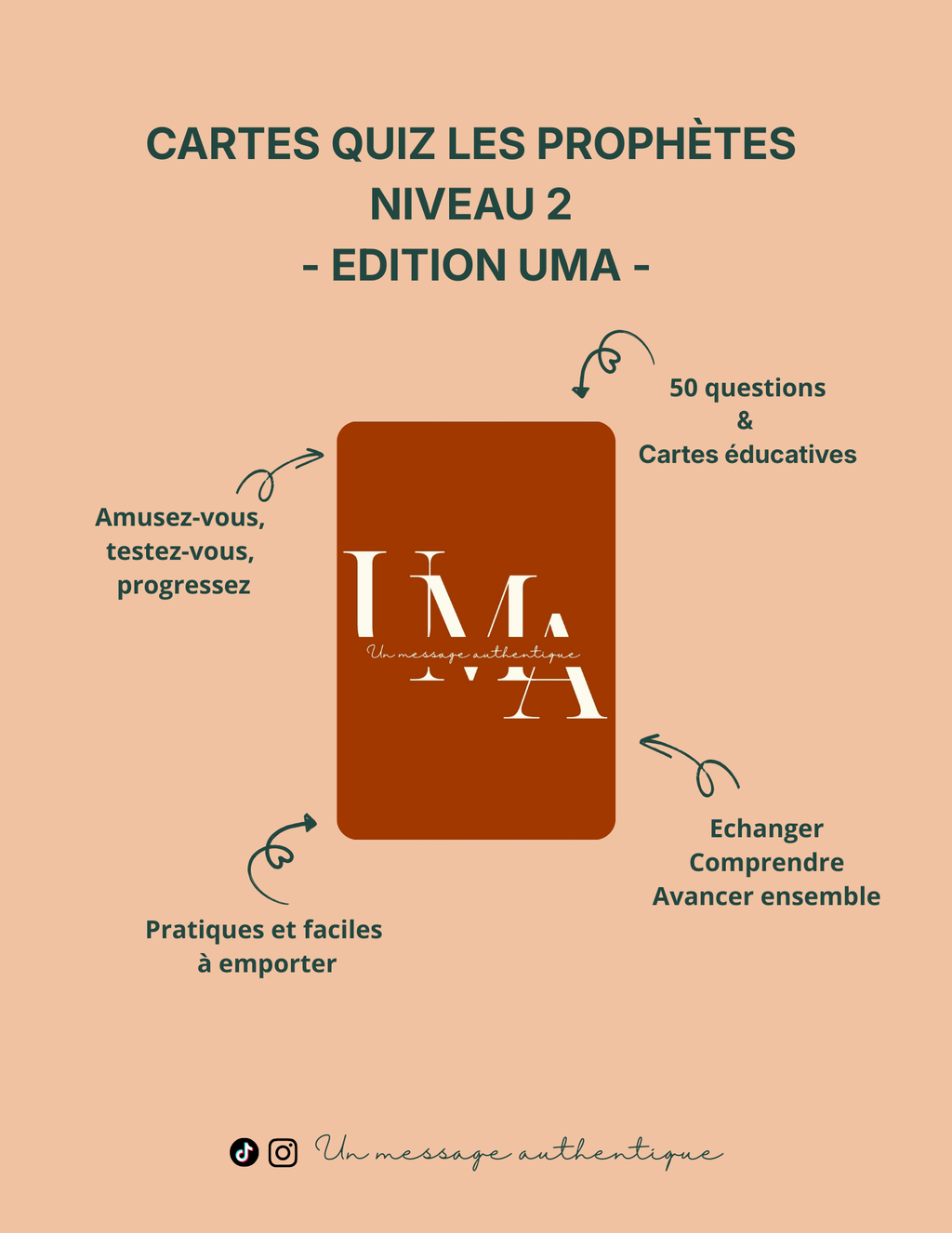E-book Quiz Les Prophètes  – Niveau 2 : (50 cartes quiz + 10 cartes éducatives)