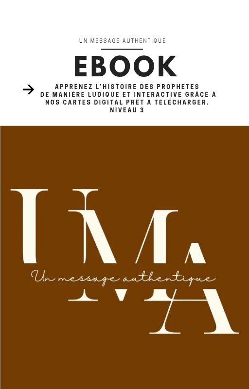 E-book Quiz Les Prophètes – Niveau 3 :  (30 cartes quiz + 10 cartes éducatives)